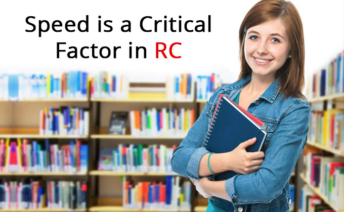 Speed is a Critical Factor in Reading Comprehension | RC Section| CAT 2021
