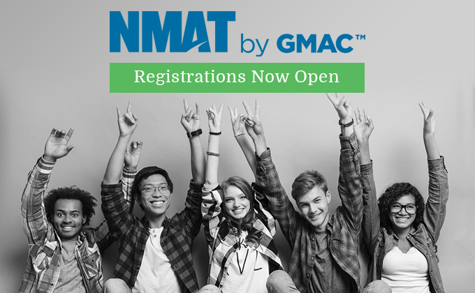 NMAT by GMAC exam registration now open