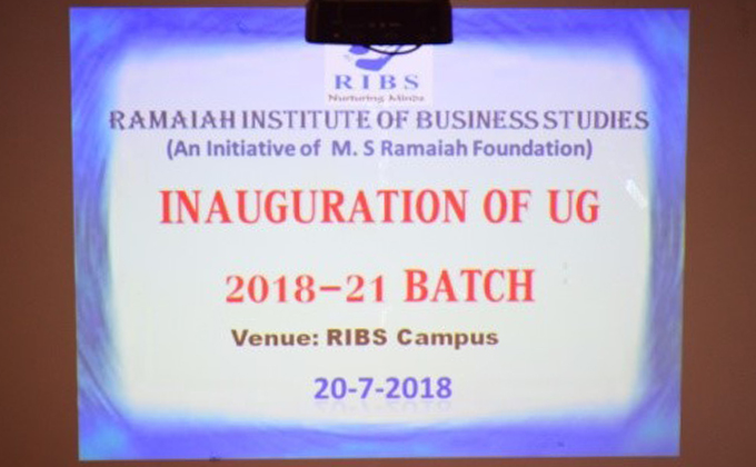 Ramaiah Institute of Business Studies Orientation