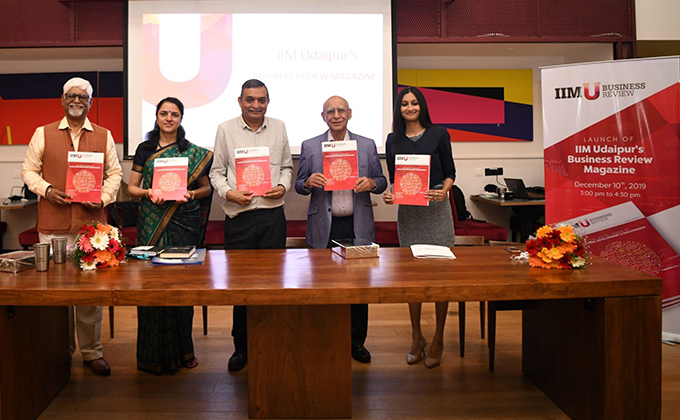 IIM Udaipur Launches Business Review Magazine