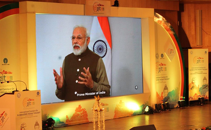 Hon’ble Prime Minister inaugurates International Conclave on ‘Globalising Indian Thought’ at IIM Kozhikode