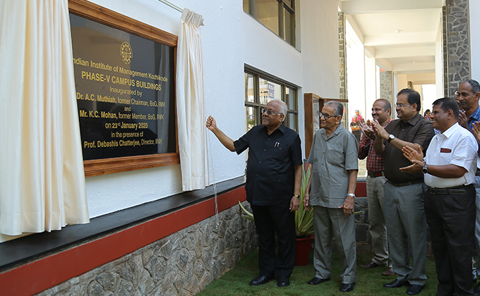 5-Star GRIHA Rated Phase-V ‘Green Campus’ Inaugurated at IIM Kozhikode