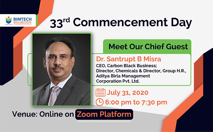 33rd Commencement Day - BIMTECH Greater Noida