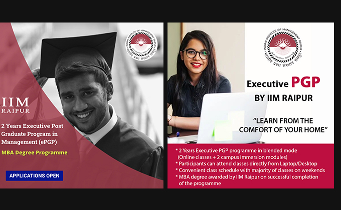 IIM Raipur Introduces Executive Post Graduate Program in Management