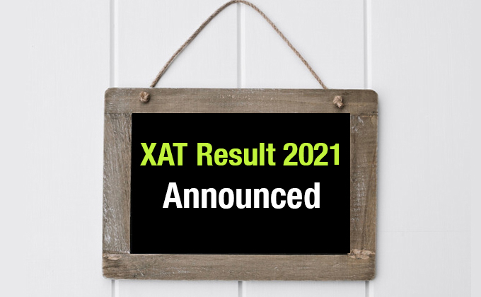 XAT Result 2021 Announced