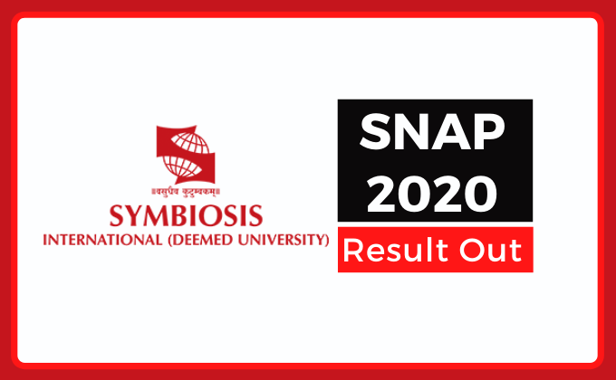 SNAP 2020 Result Out