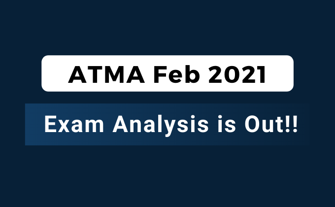 ATMA Exam analysis