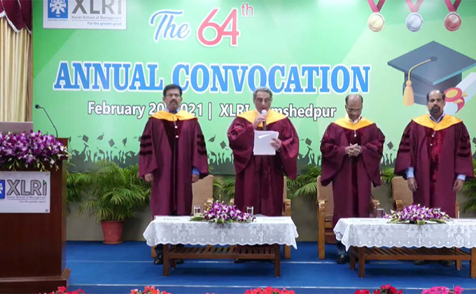 XLRI Celebrates 64th Annual Convocation