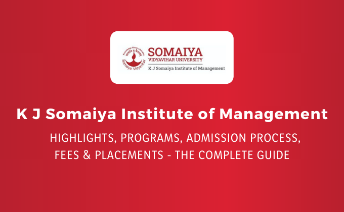 KJ somaiya mba  fees and placements