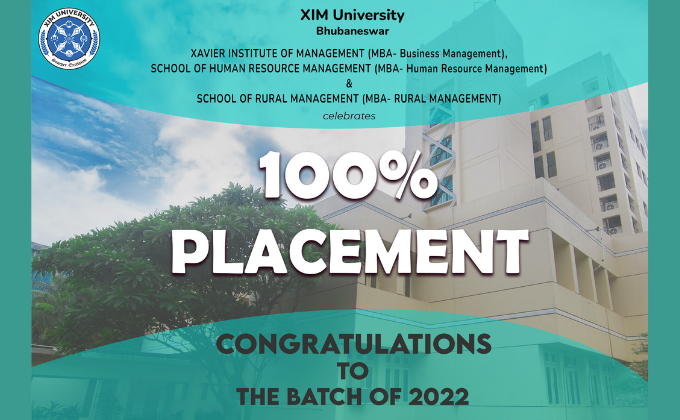 Placements Highlights for MBA (BM, HRM and RM) Batch 2022