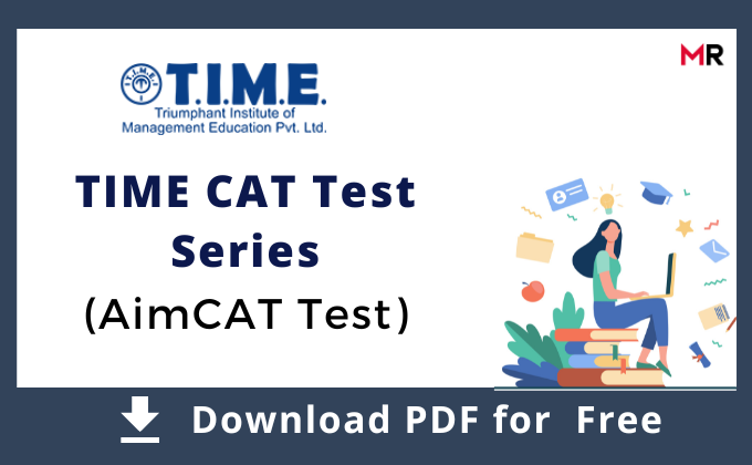 TIME CAT Test Series (AimCAT Test Series)